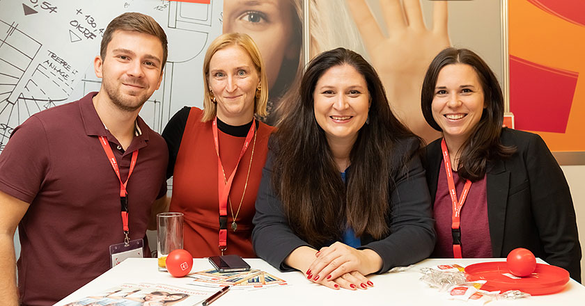 Nemanja Panic, Elke Hanel-Torsch, Barbara Novak, Simona Böhm; Foto: MVÖ