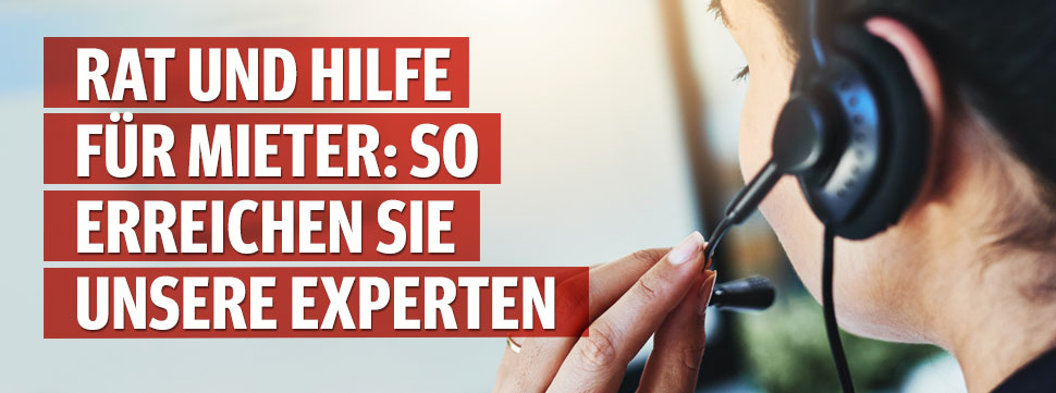 Mietervereinigung: So erreichen Sie unsere Experten