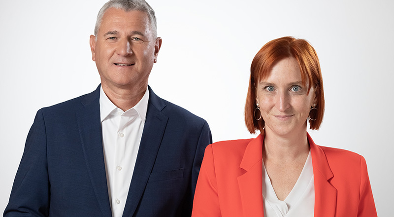Georg Niedermühlbichler und Elke Hanel-Torsch (c) MVÖ